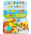 Wooden Beads Threaded And Beaded Educational Toys