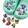 Removable Hole Shoe Cartoon Shoe Sticker