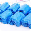 Disposable Thickened PE Plastic Shoe Cover Dust And Waterproof Shoe Cover 100PCS