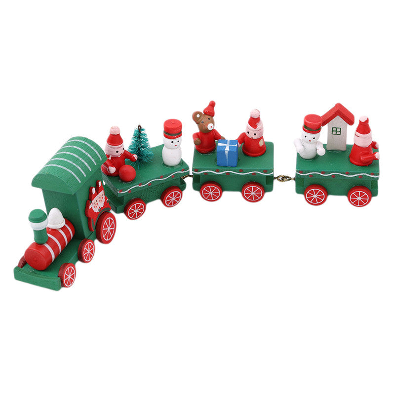 4pc4pcs Mini Wood Train Toyss Mini Wood Train Toys