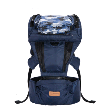 Sling multi-function baby waist stool front cross-holding bag