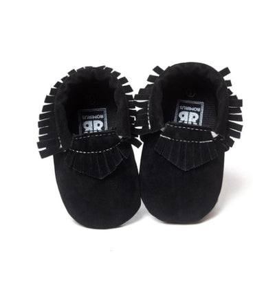 PU Suede Leather Newborn Baby Shoes